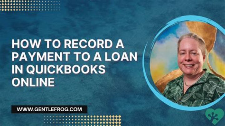 How do I record a shareholder loan in Quickbooks?