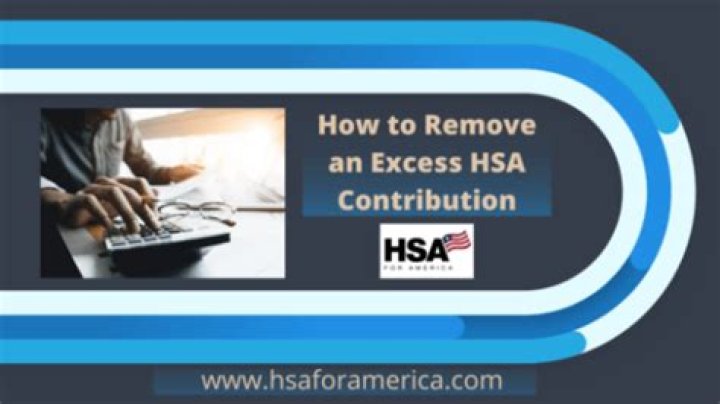 How do I report excess HSA contributions?