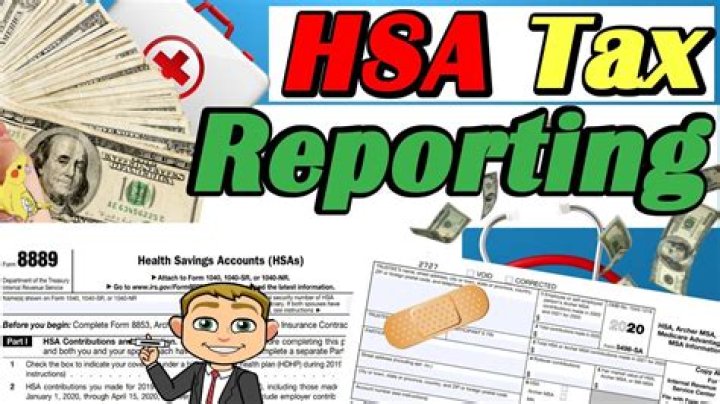 How do I report HSA on taxes?