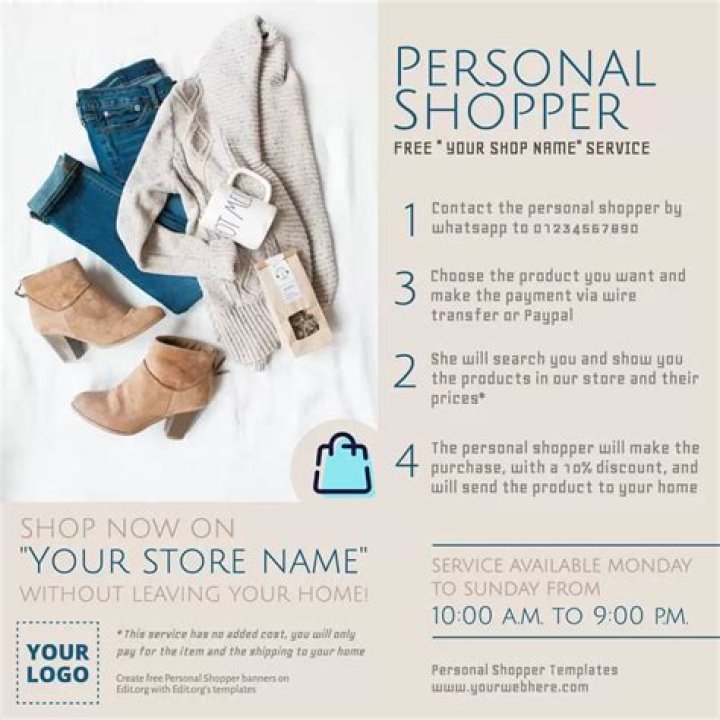How do I start my own personal shopper business?