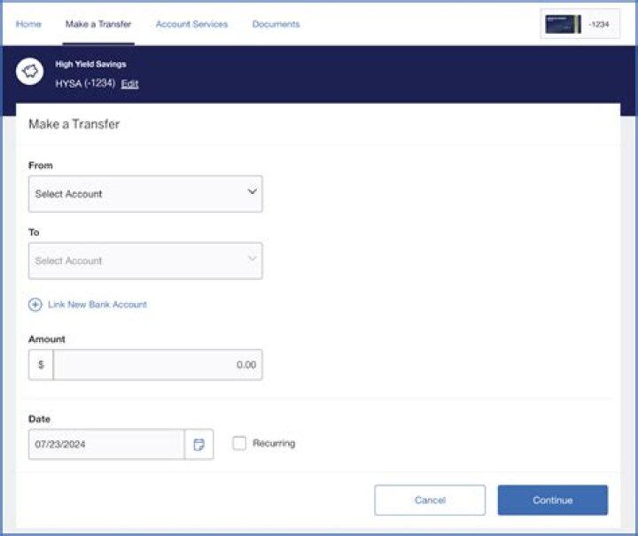 How do I transfer high amounts of money?