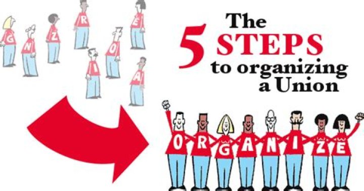 How do unions organize?