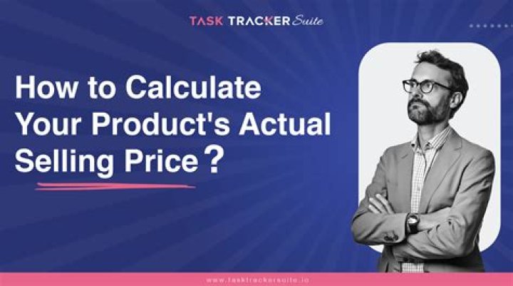 How do you calculate the selling price of a stock?