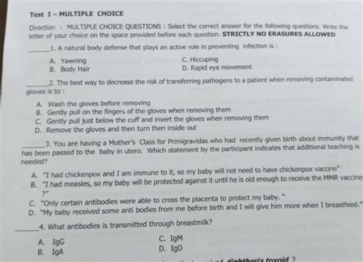 How do you choose the right answer on a multiple choice test?