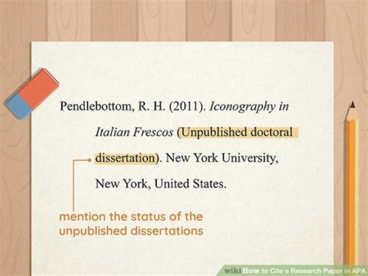 How do you cite a research brief in APA?