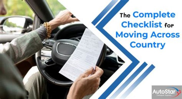 How do you deal with moving across the country?