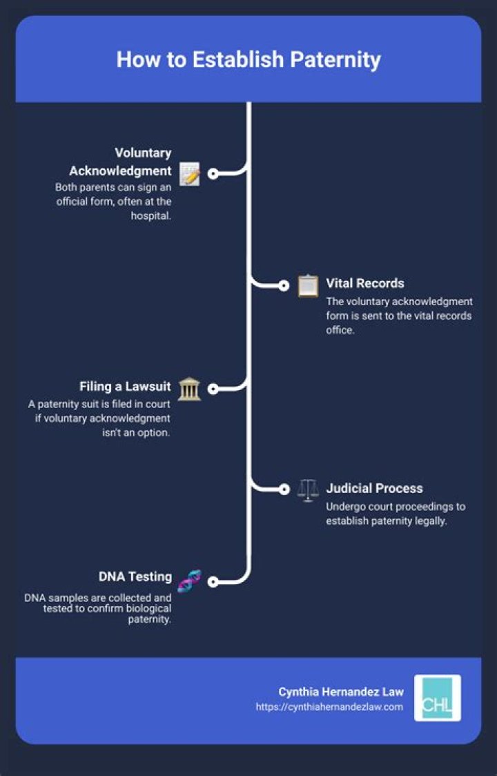 How do you establish paternity in Mexico?
