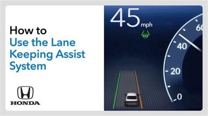 How do you get lane to keep assist?