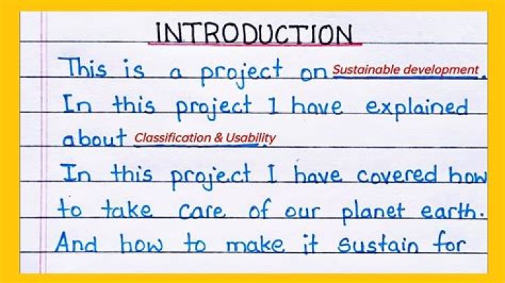 How do you make a project study?