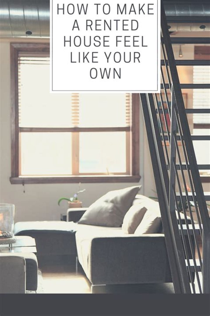How do you make a rented room feel like home?