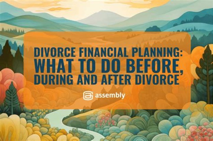 How do you move on financially after a divorce?