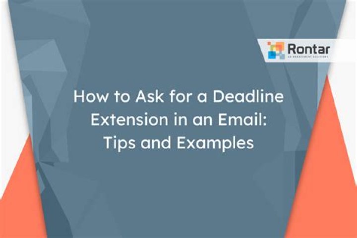How do you politely ask for an extension deadline?