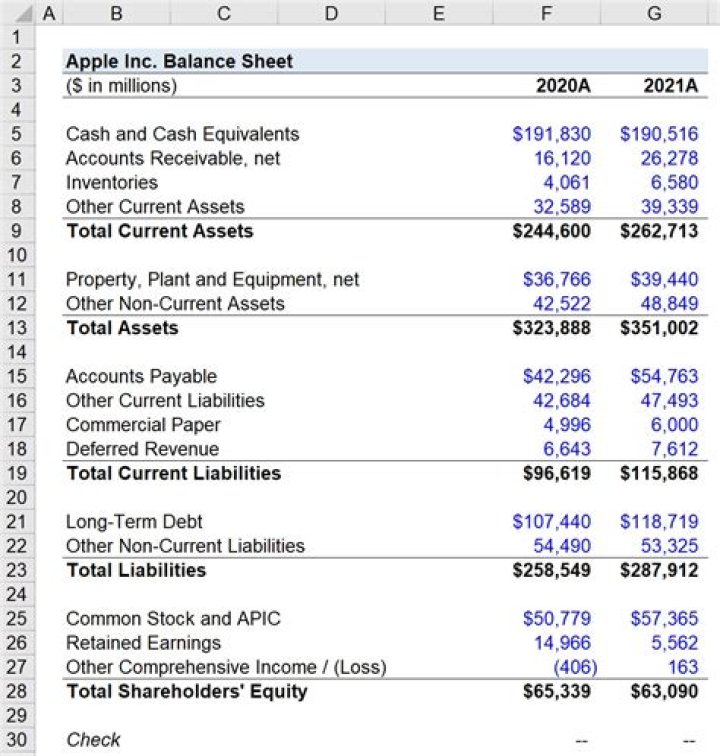 How do you read a company balance sheet?