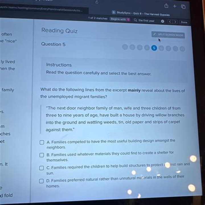 How do you read the question carefully?