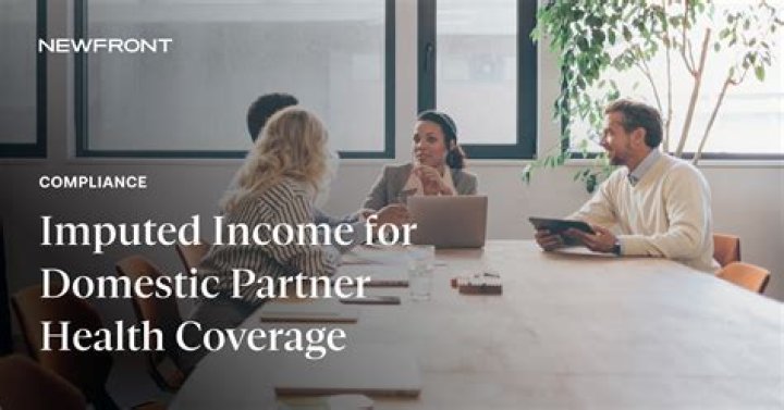 How do you report imputed income for domestic partner benefits?