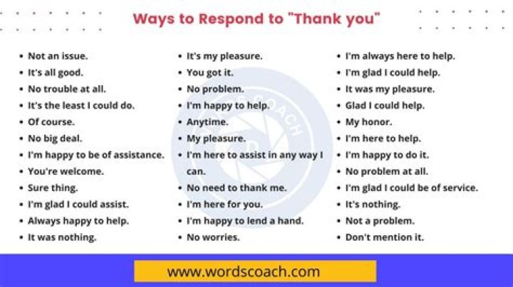 How do you respond to I appreciate your help?