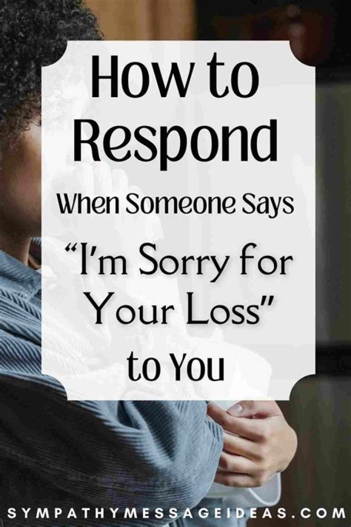 How do you respond when someone says sorry in email?