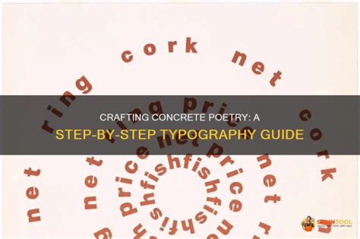 How do you type a poem?