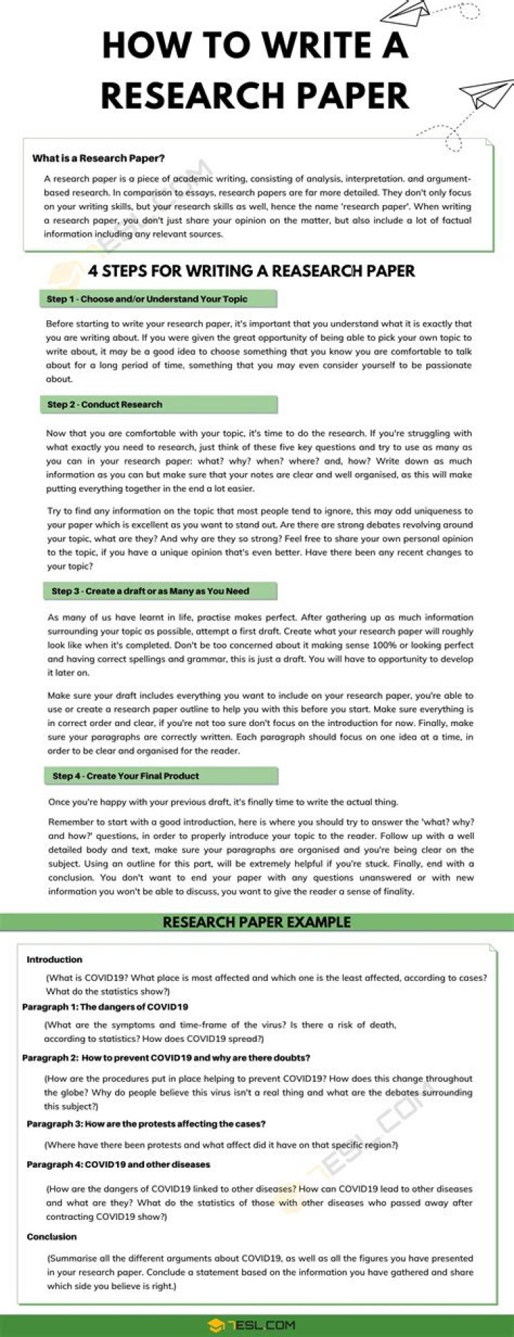 How do you write a biographical research paper?