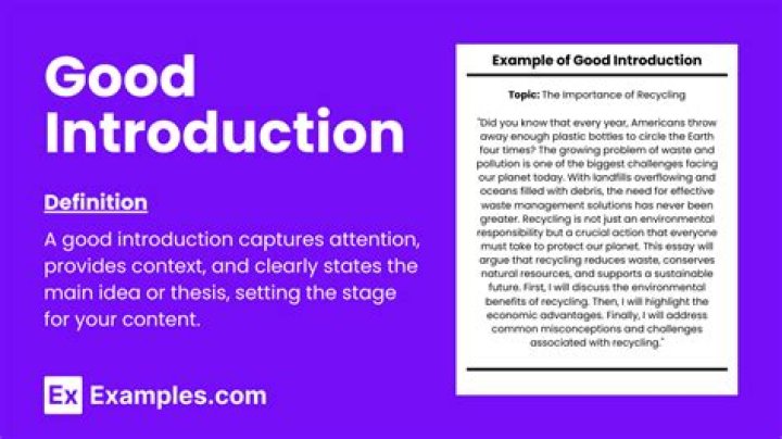 How do you write a good introduction for research?