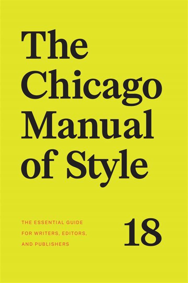 How do you write years in Chicago style?