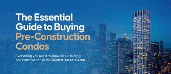 How does buying pre-construction condo work?