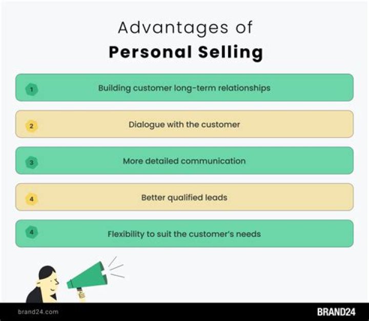 How does personal selling help a business?