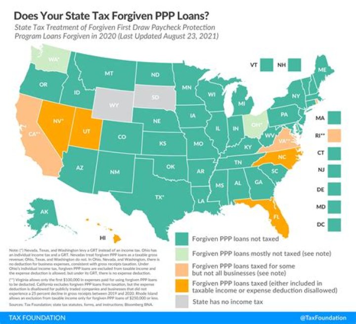 How does PPP loan affect basis?