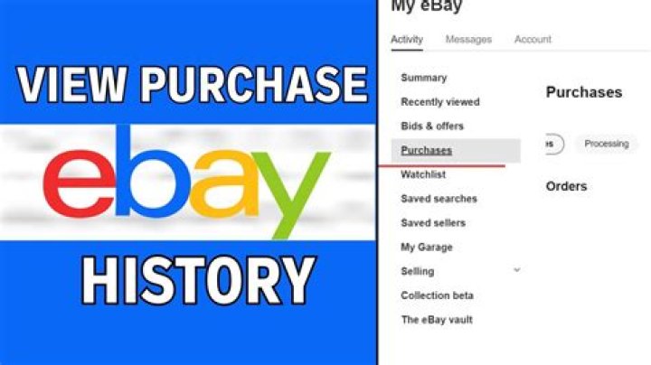 How far back can I get eBay purchase history?