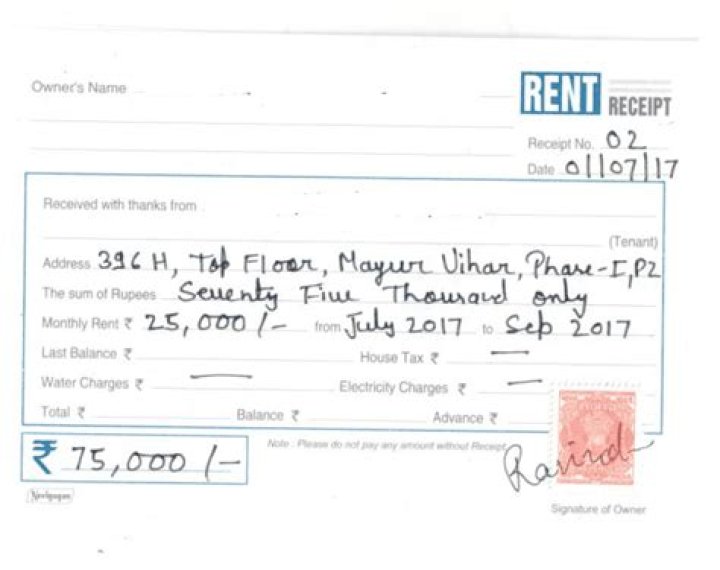 How house rent is deducted from income tax?