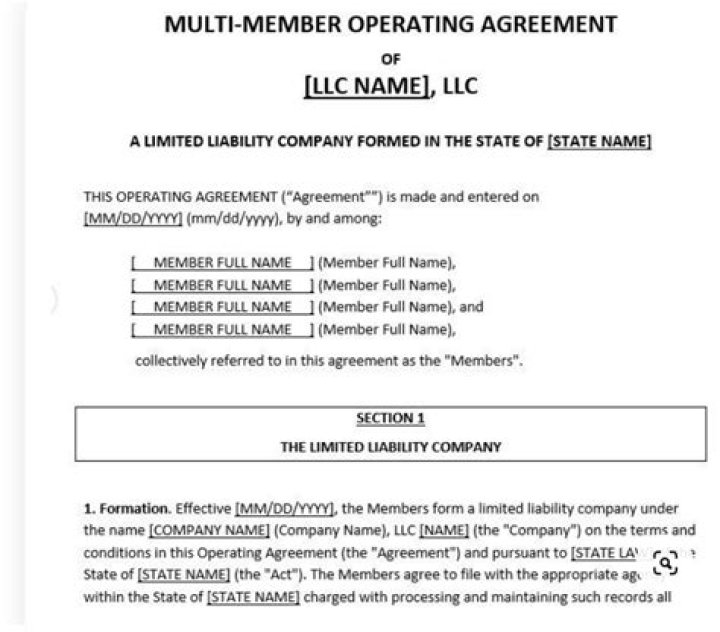 How is a multi-member LLC taxed like a partnership?