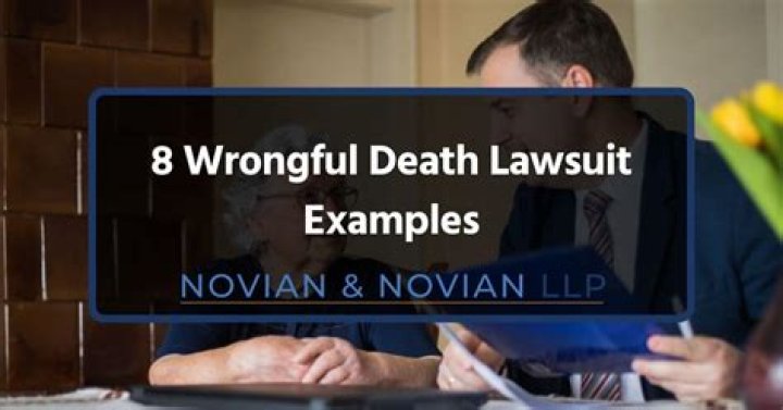 How is a wrongful death suit paid out?