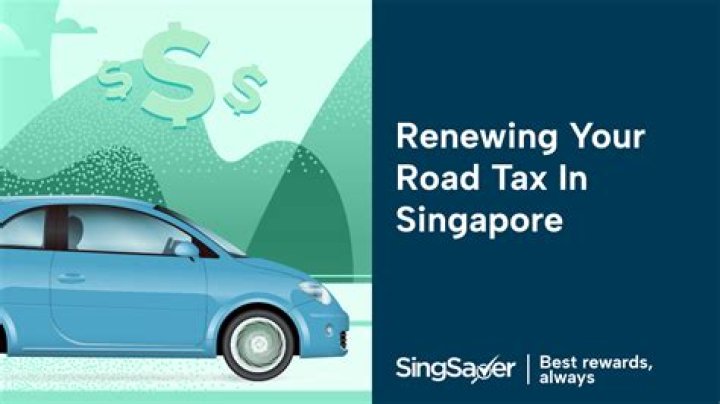 How is Singapore road tax calculated?