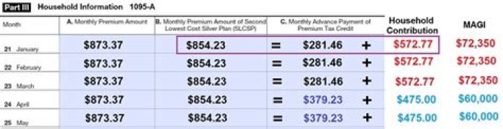 How is the ACA premium tax credit calculated?