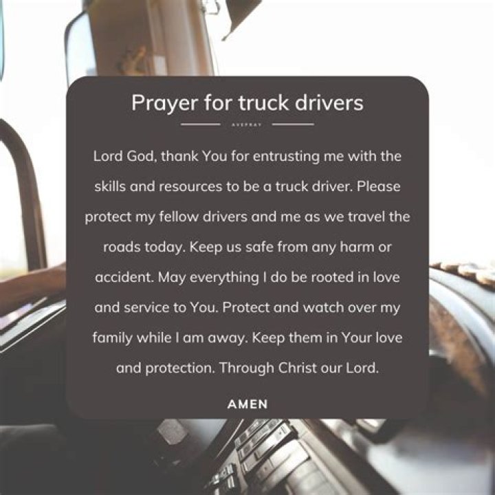 How long are you away from home as a truck driver?