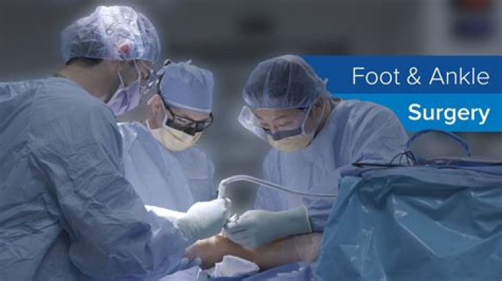 How long do you stay in the hospital for foot surgery?