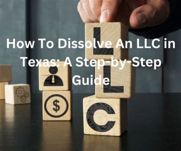 How long does it take to dissolve an LLC in Texas?
