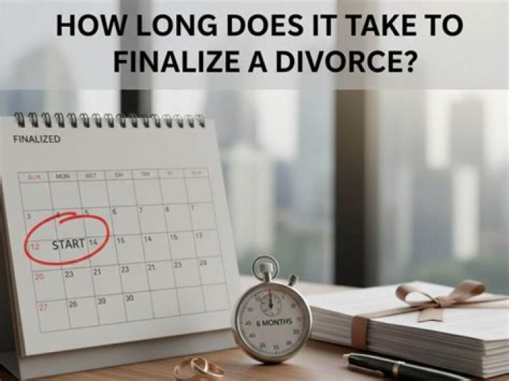 How long does it take to finalize a marriage?