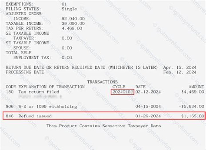 How long does it take to get an amended tax transcript?