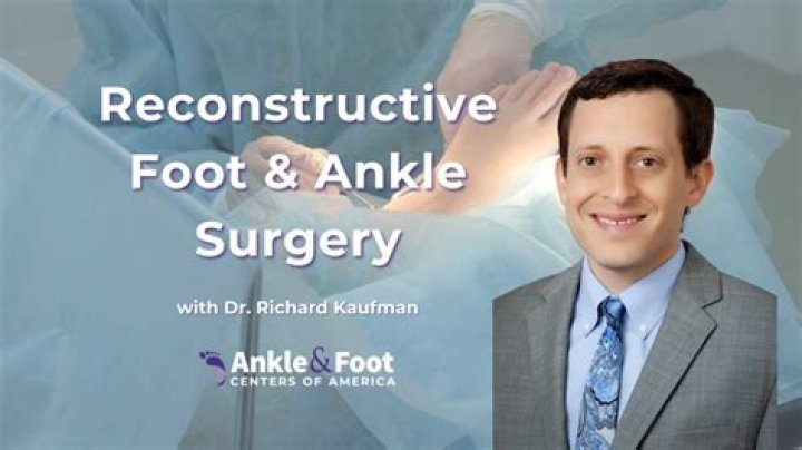 How long does it take to recover from reconstructive foot surgery?