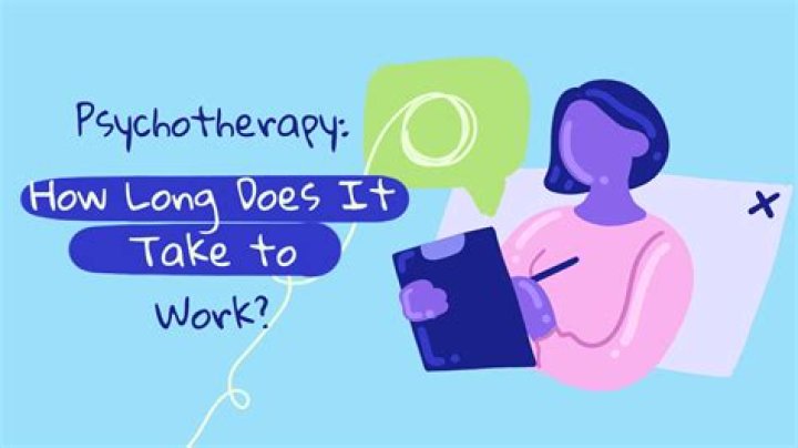 How long does psychotherapy take to work?