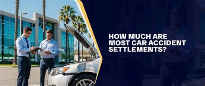 How much are most car accident settlements?