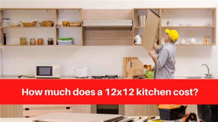 How much does a 12×12 kitchen cost?