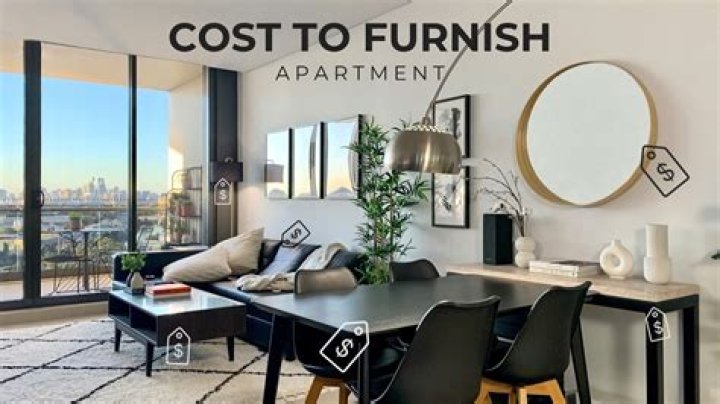 How much does it cost to furnish a 2 bedroom apartment?