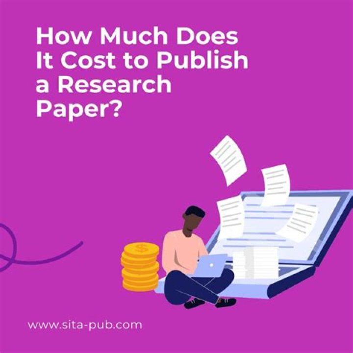 How much does it cost to publish research?