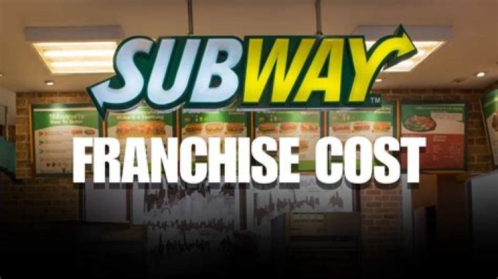 How much does it cost to purchase a Subway franchise?