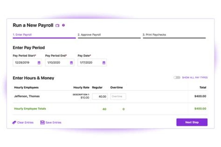 How much does it cost to run payroll for one employee?