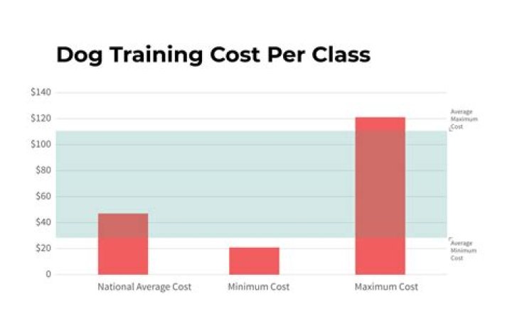 How much does live in dog training cost?