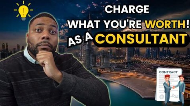 How much should I charge as a consultant UK?