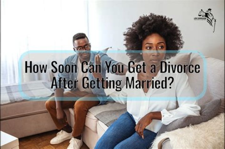 How soon can you get a divorce after marriage in Texas?
